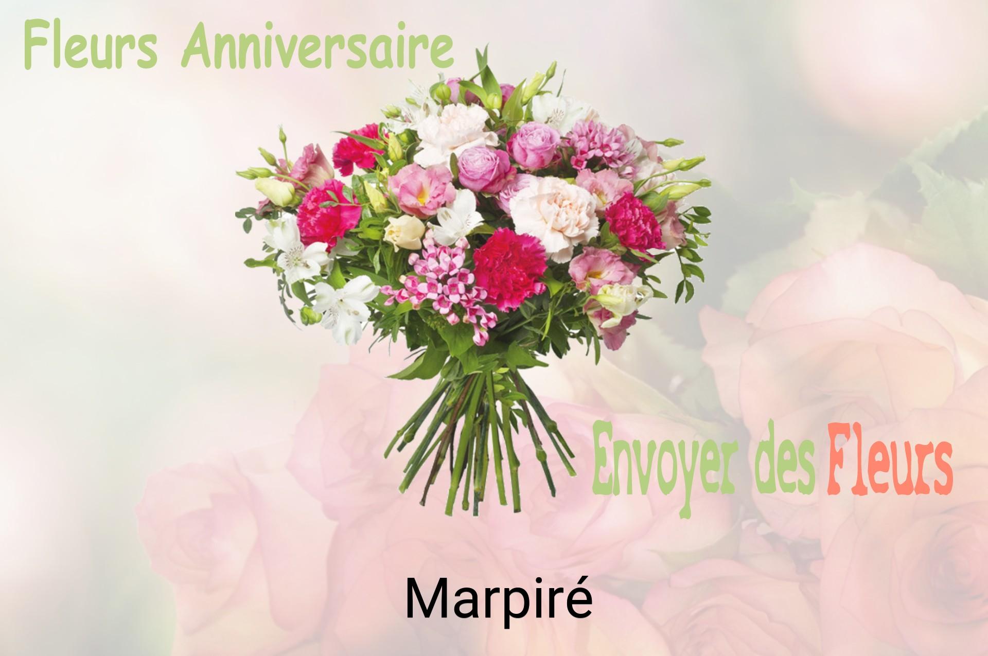 Bouquet de fleurs d’anniversaire livré à Marpiré